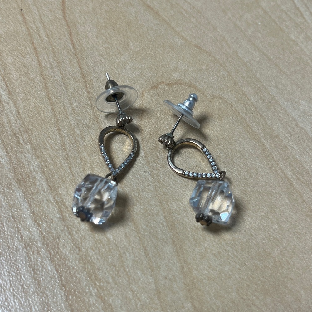 Elegant Silver Drop Earrings